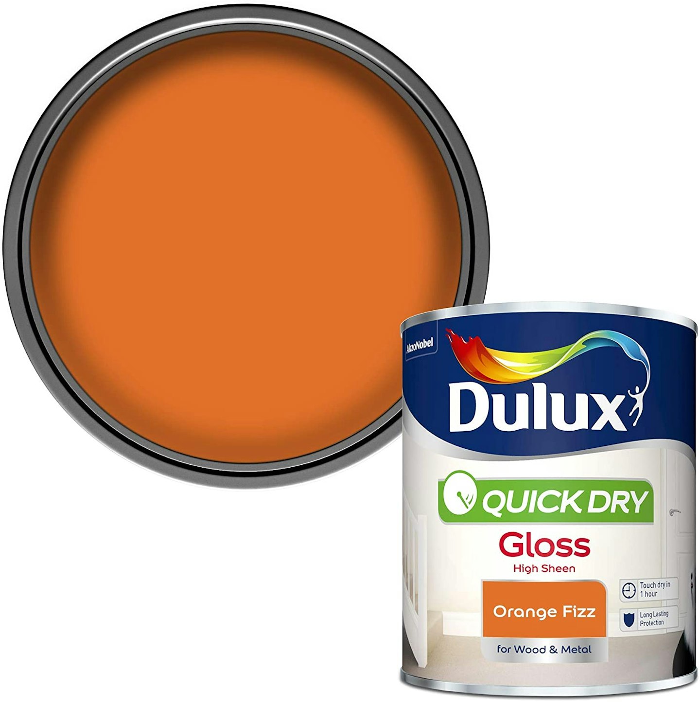 Dulux Quick Dry Gloss Paint For Wood And Metal