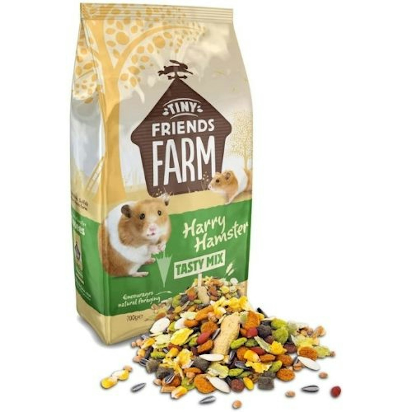 Supreme Tiny Friends Farm Harry Hamster Tasty Mix 6 packs of 700g