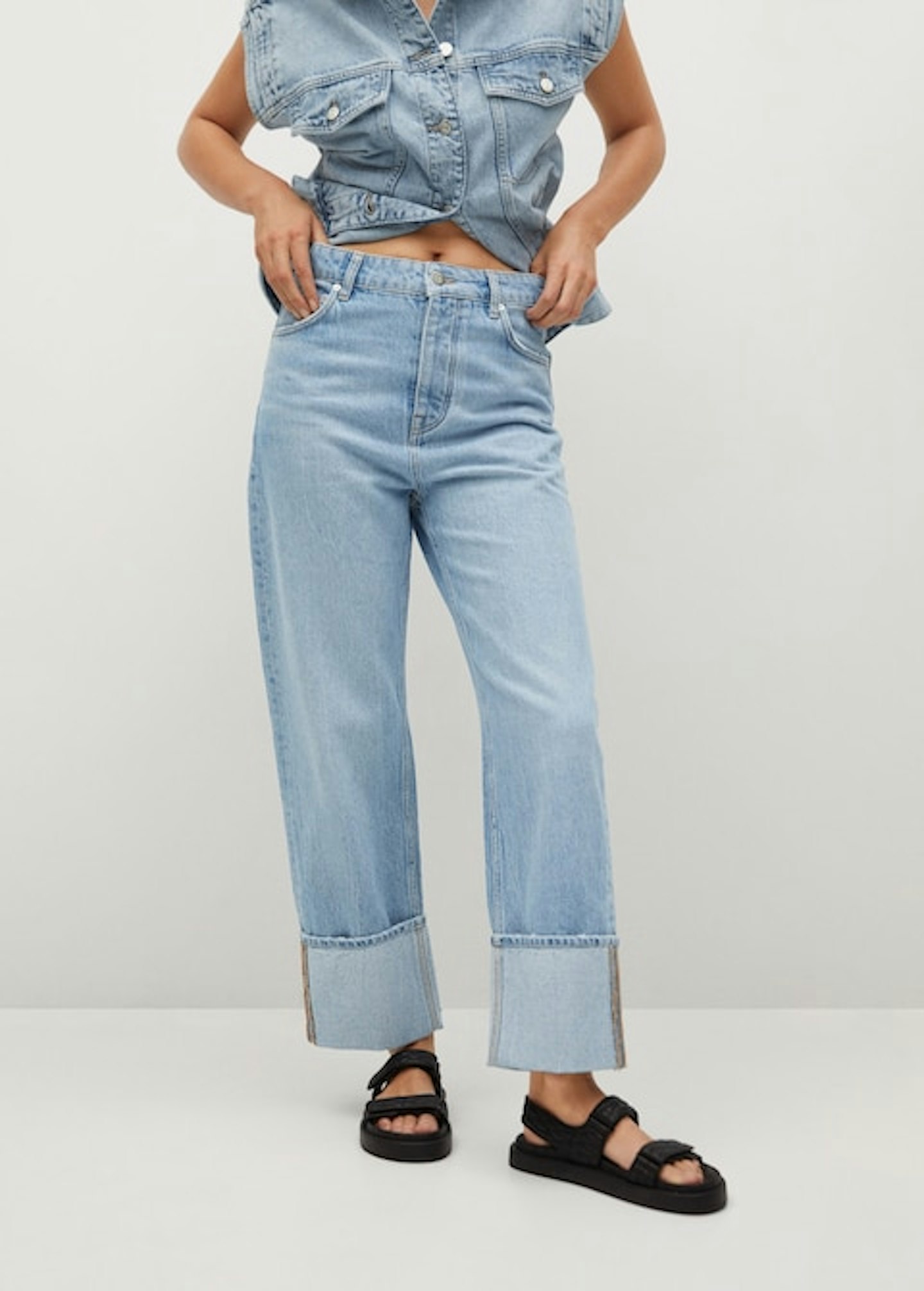 Mango, Ankle-Length Straight-Fit Jeans, £49.99