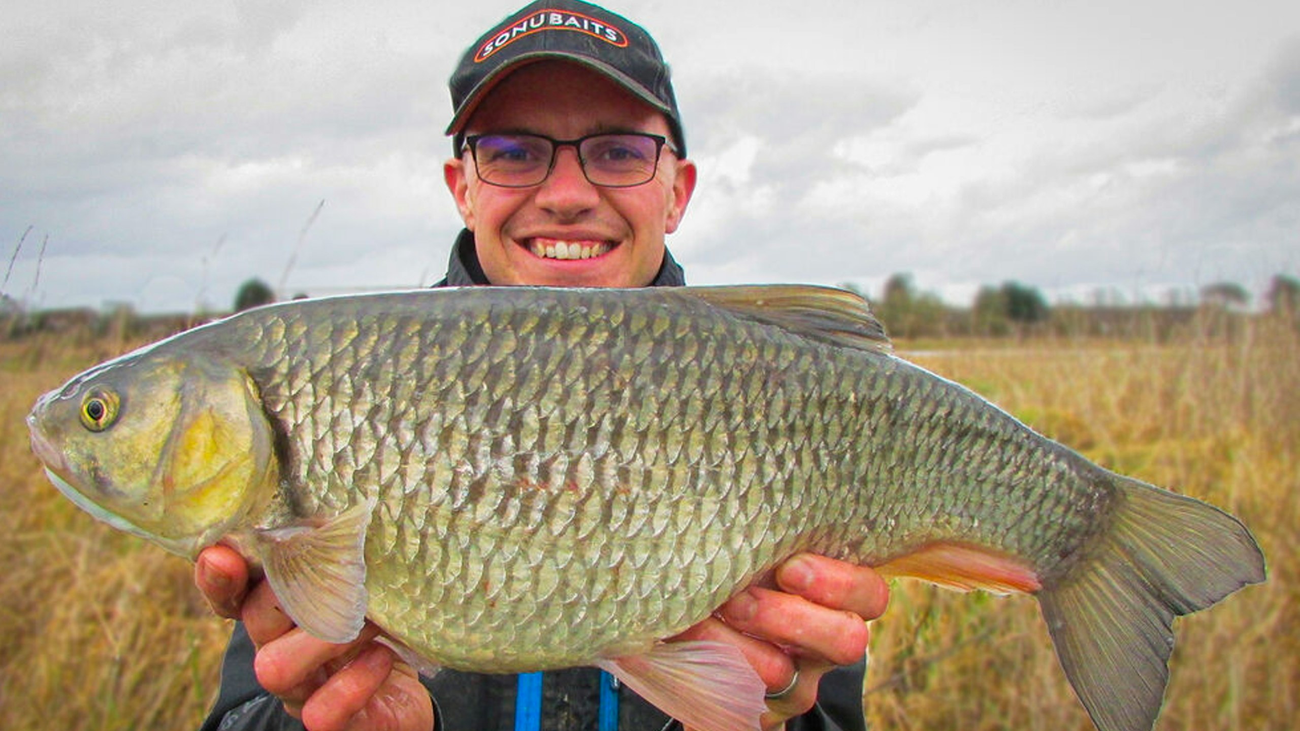 Joe Carass and his 7lb 4oz Nene chub