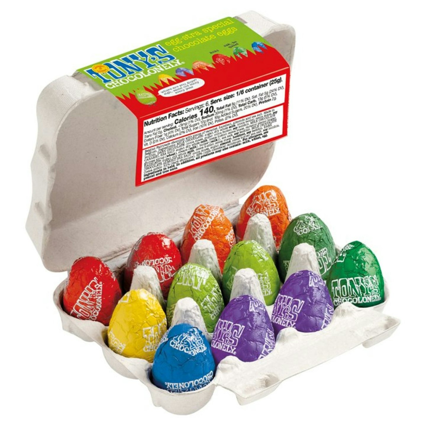 Tony's Chocolonely Chocolate Easter Eggs Assortment