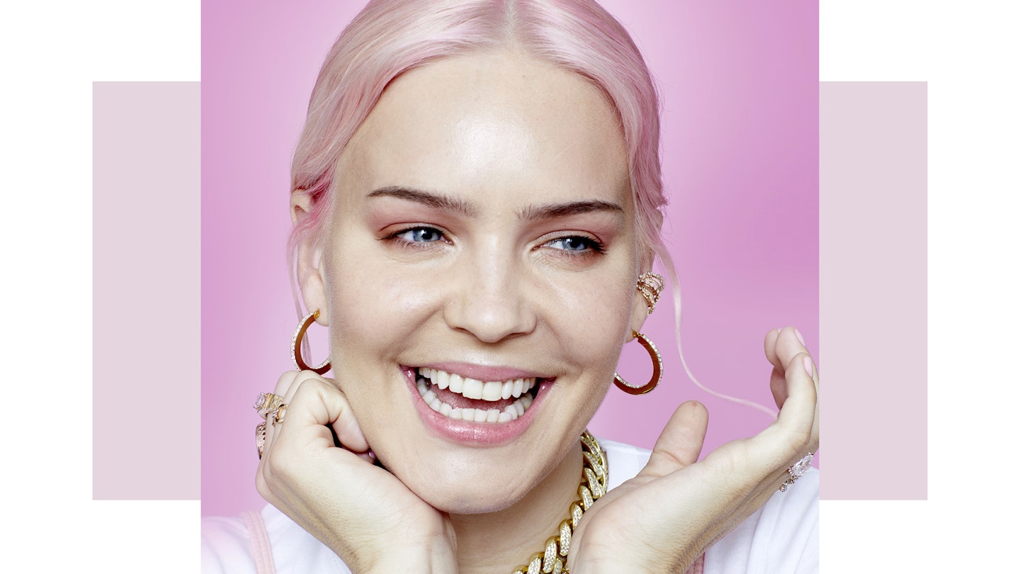 Anne-Marie shot by Zoe McConnell for NYX Professional Makeup Butter Gloss