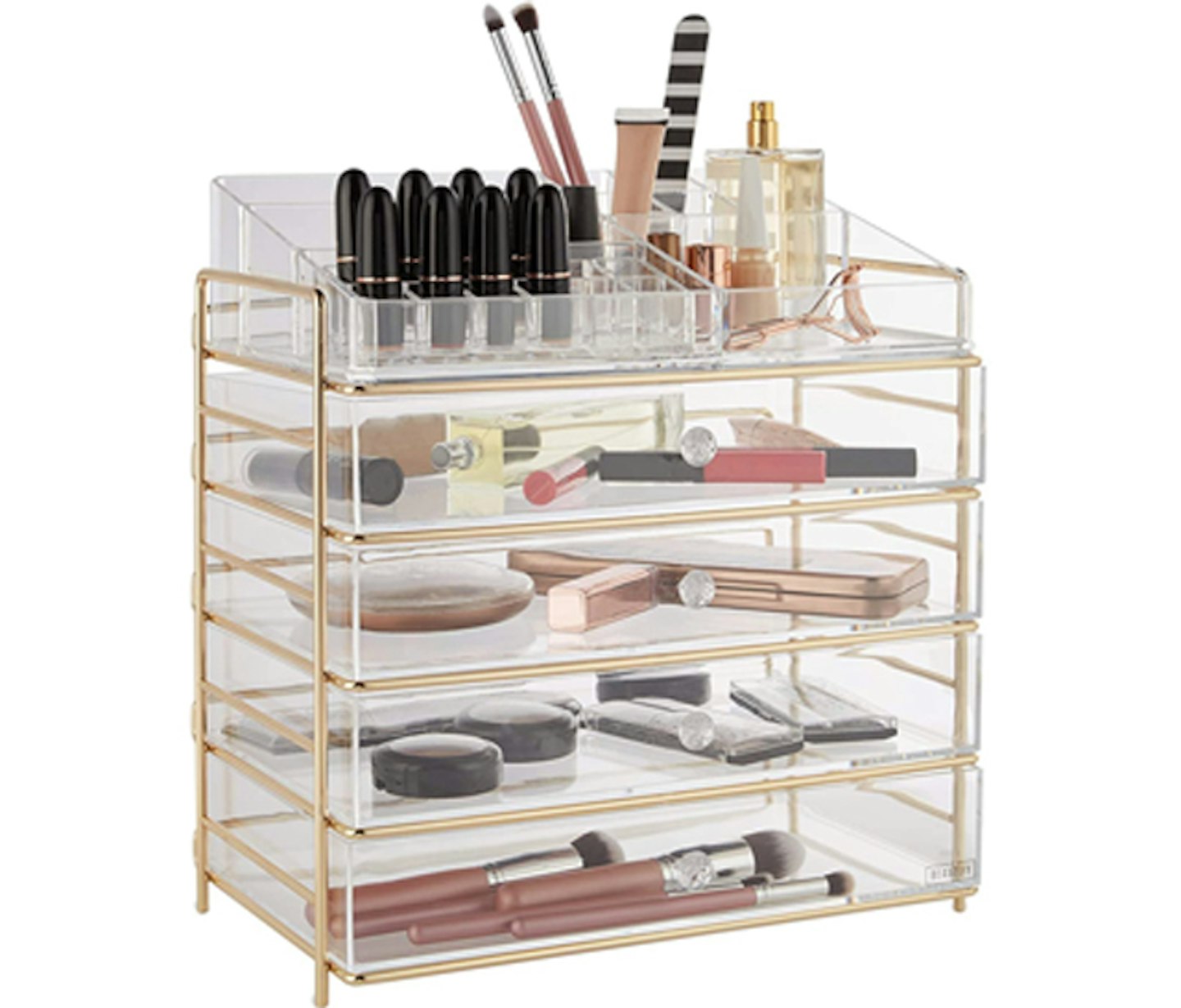 Make-up storage box drawer