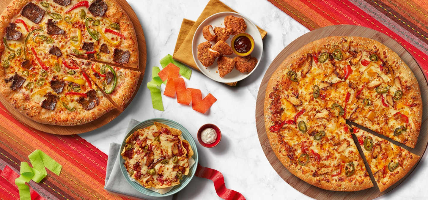 Pizza Hut Delivery launches New Mexican Fiesta range