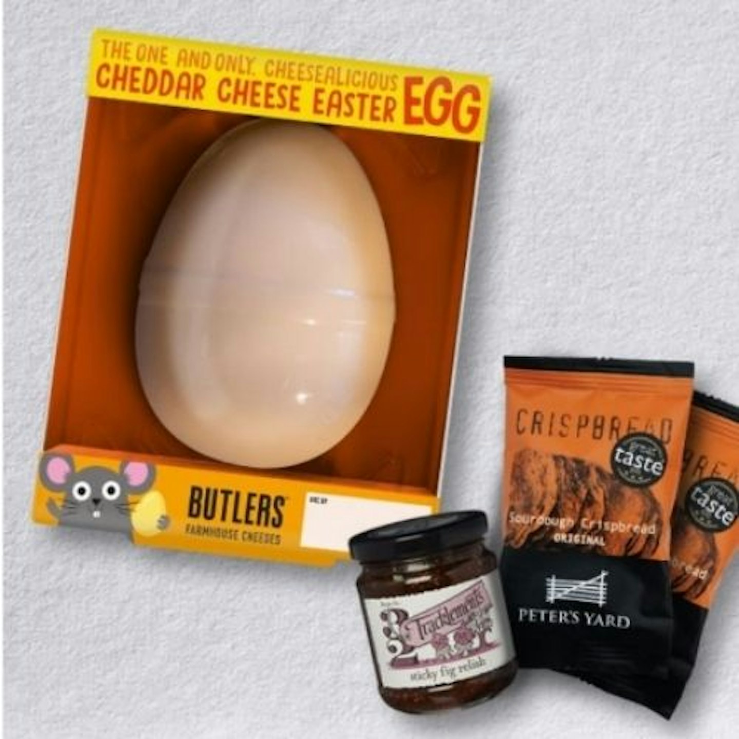 Butlers Farmhouse Cheeses Cheddar Cheese Egg Gift Set