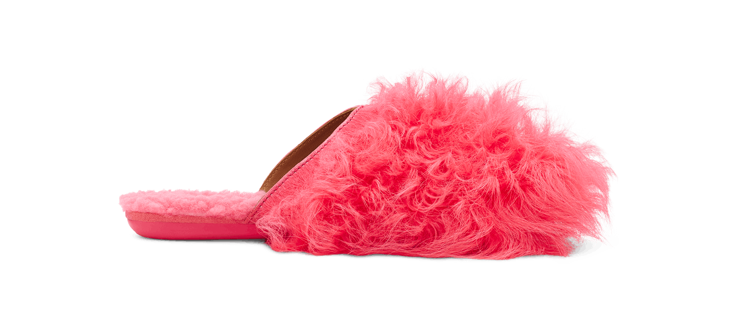 Ugg x Molly Goddard, Pink Slipper, £280