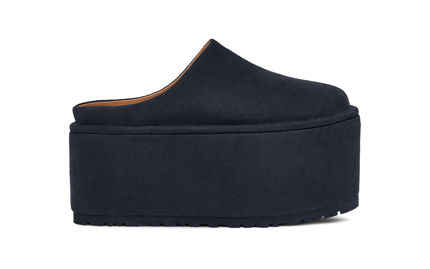 Ugg x Molly Goddard, Navy Platforms, £320