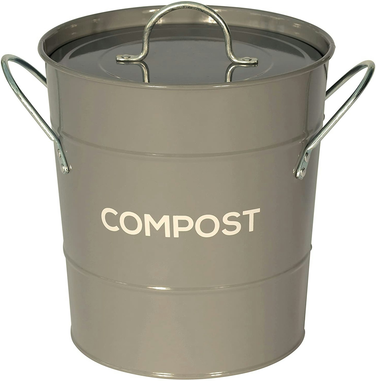 The Caddy Company Metal Kitchen Compost Caddy