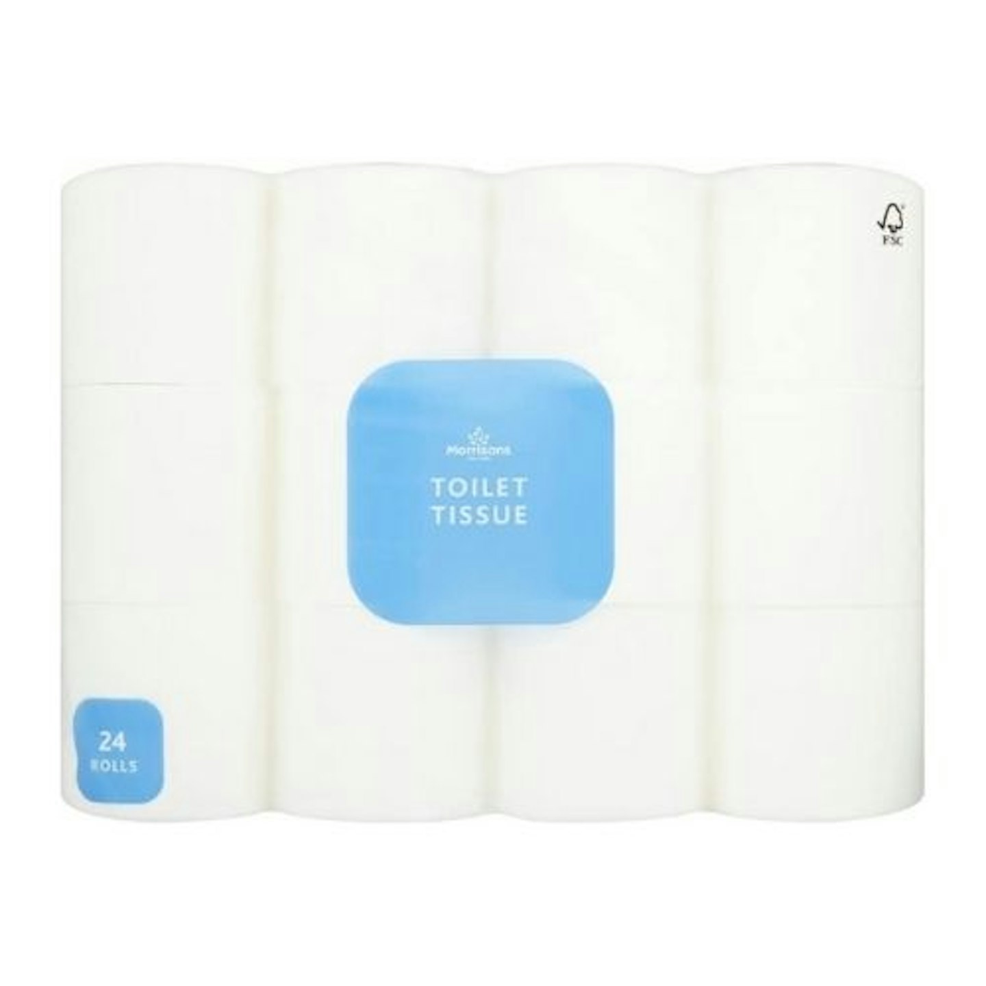 Morrisons 24 Toilet Tissue Rolls