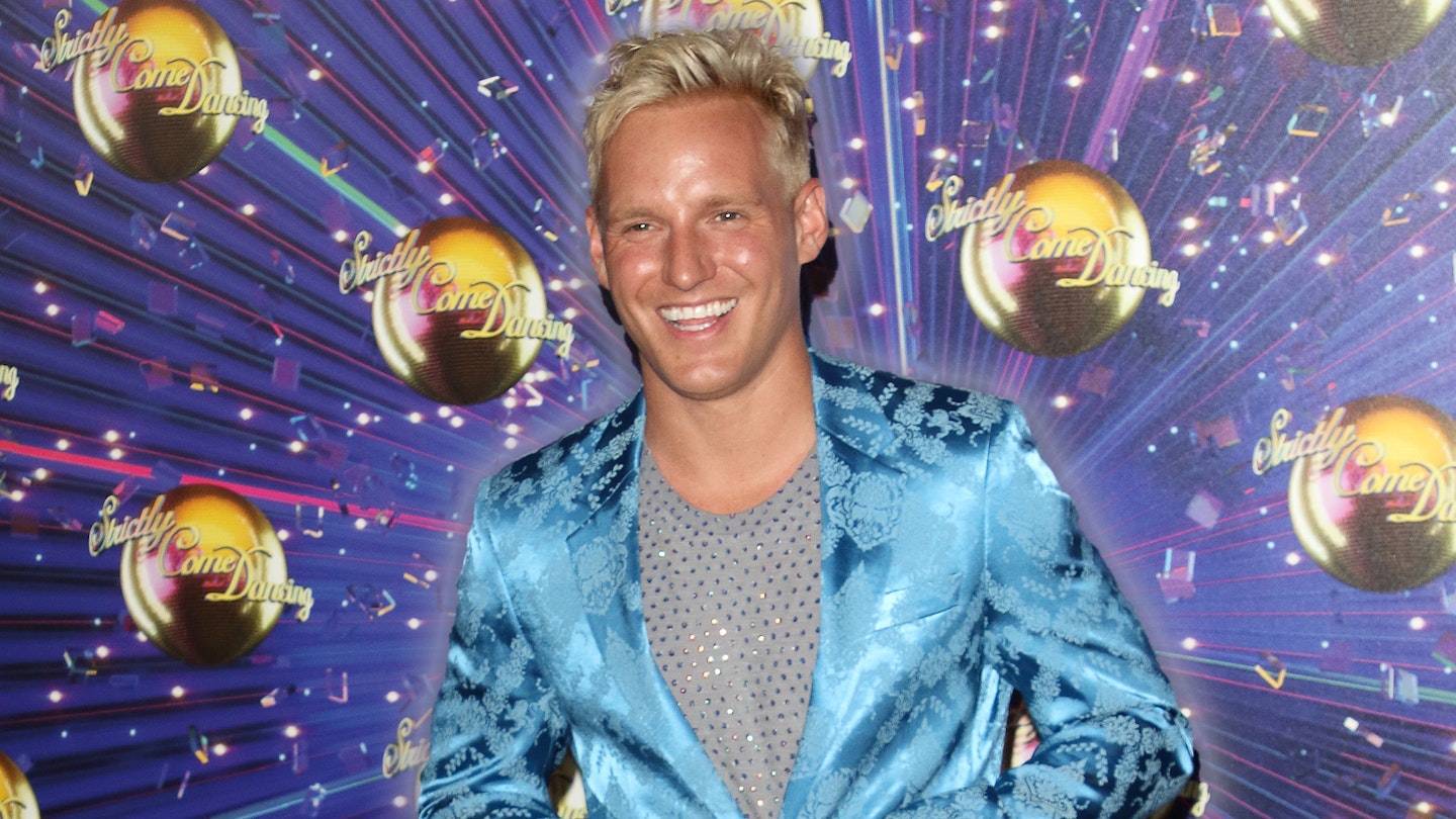 Jamie Laing at the Strictly Come Dancing Launch at BBC Broadcasting House in London, August 2019.