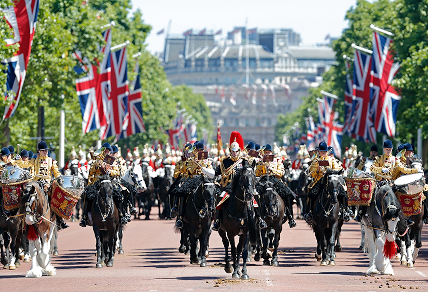 trooping the colour horses