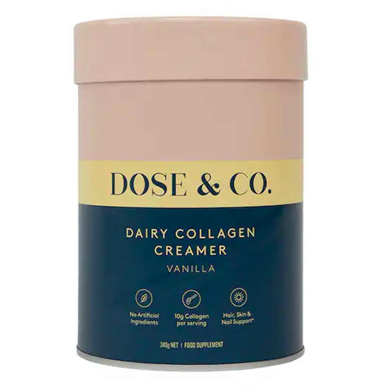 Dose & Co Dairy Collagen Creamer Vanilla