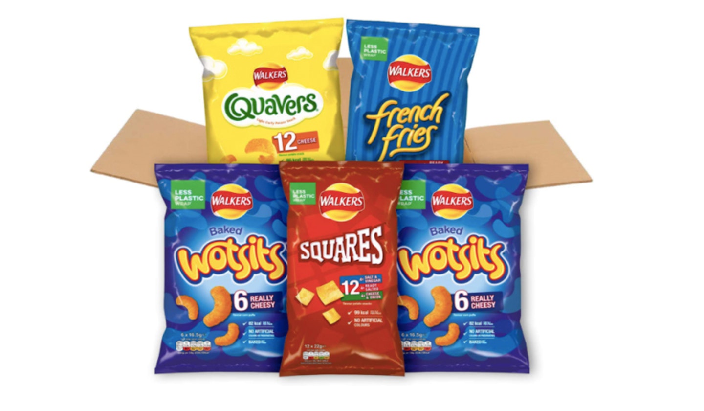 Snacks and Crisps Box (48 Single Bags)