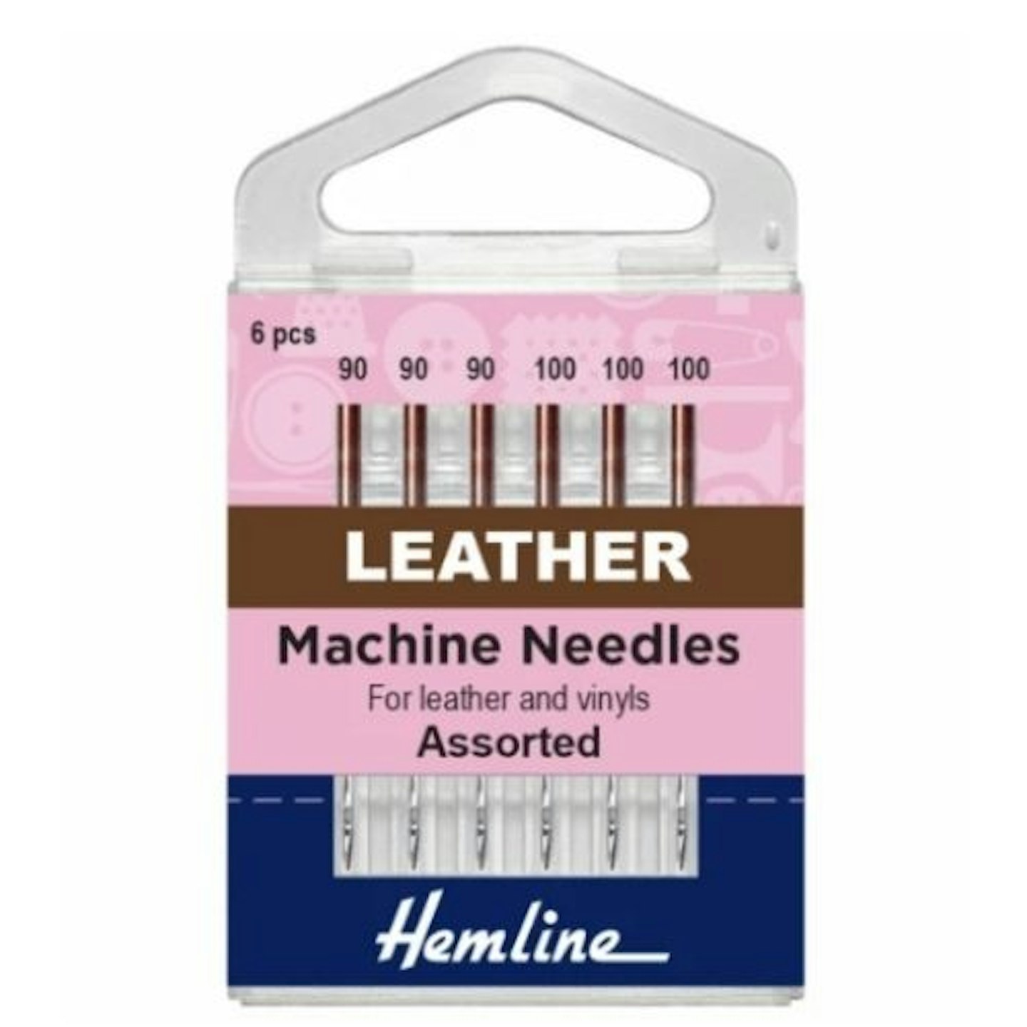 Leather Sewing Machine Needles - Assorted 6 Pack