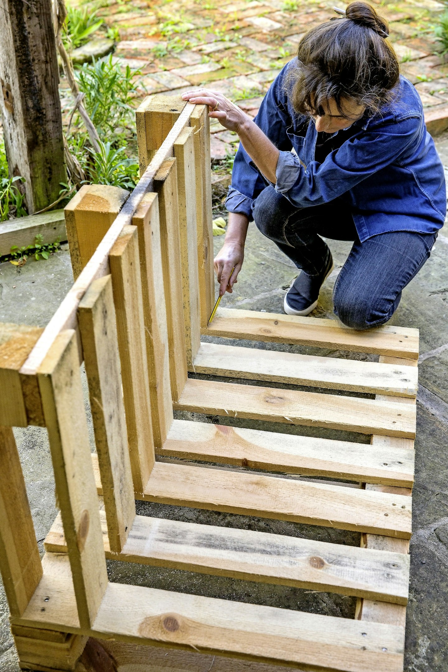 Pallet Bike Step 1