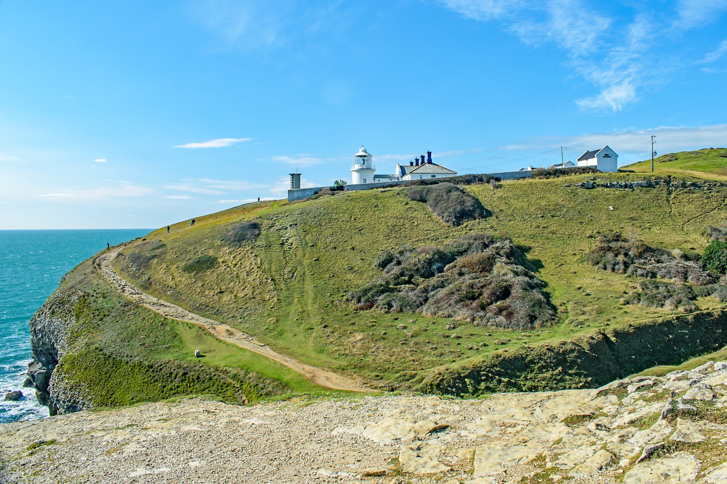 Coastal Walk to Anvil Lighthouse, Dorset 