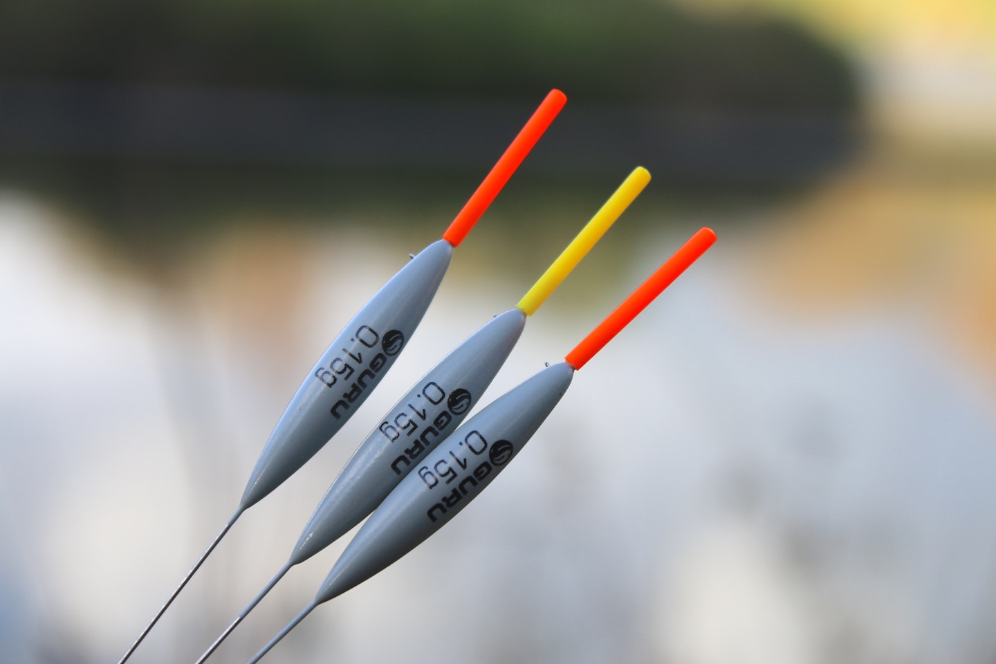 A slim float lets the bait fall slowly
