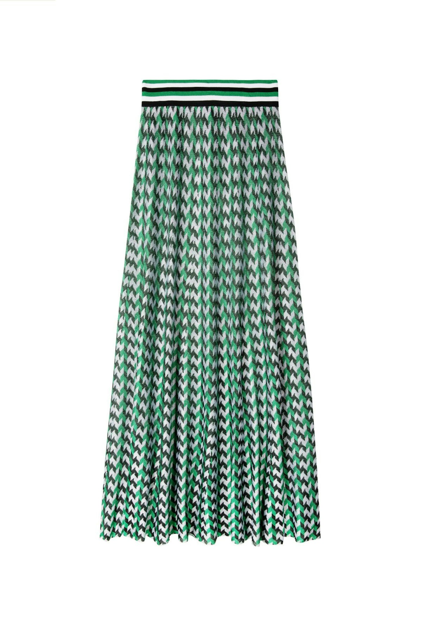 Rixo, Brandy Midi Knit Skirt, £265