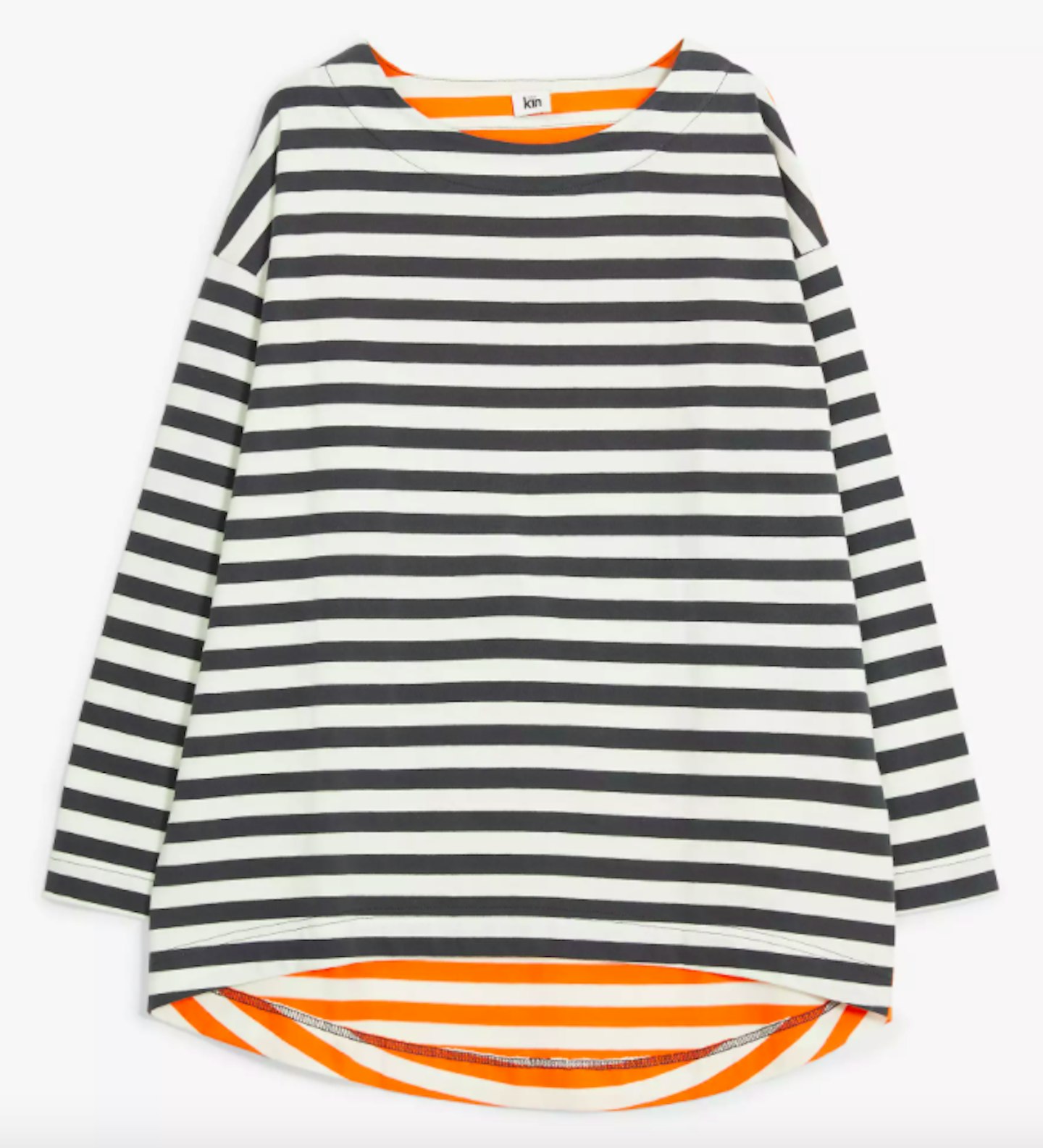 Kin, Stripe Colour-Block Top, £31.20