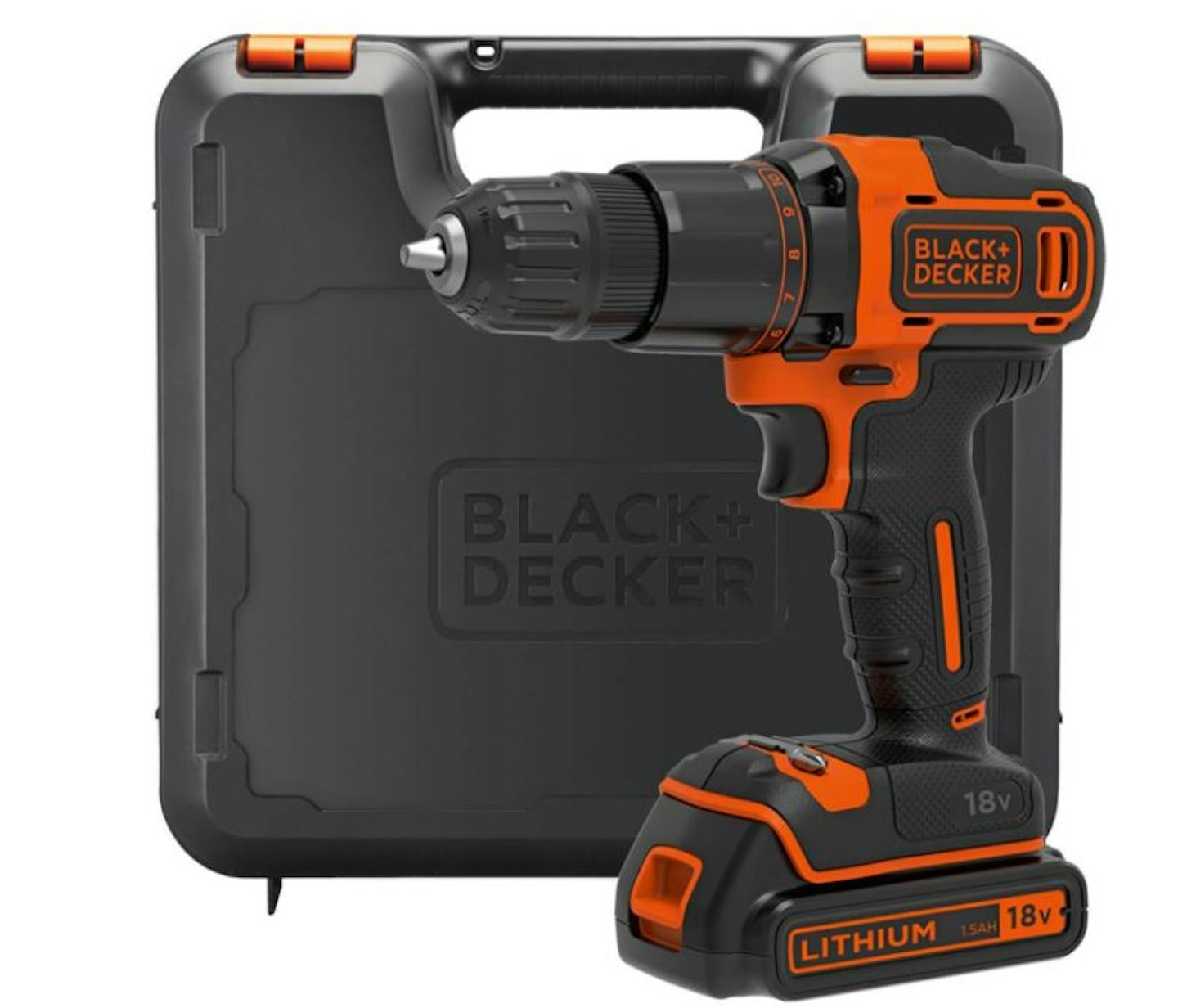 Black+Decker BCD700S1K-GB Cordless Combi Drill Kit