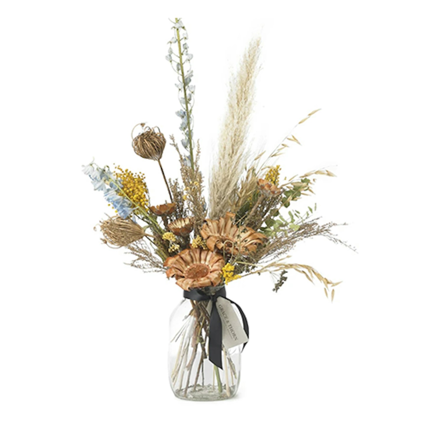 GRACE & THORN - Dried Flowers in a Jar