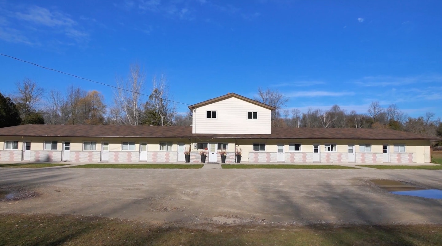 Schitt's Creek Rosebud Motel Real Estate Listing