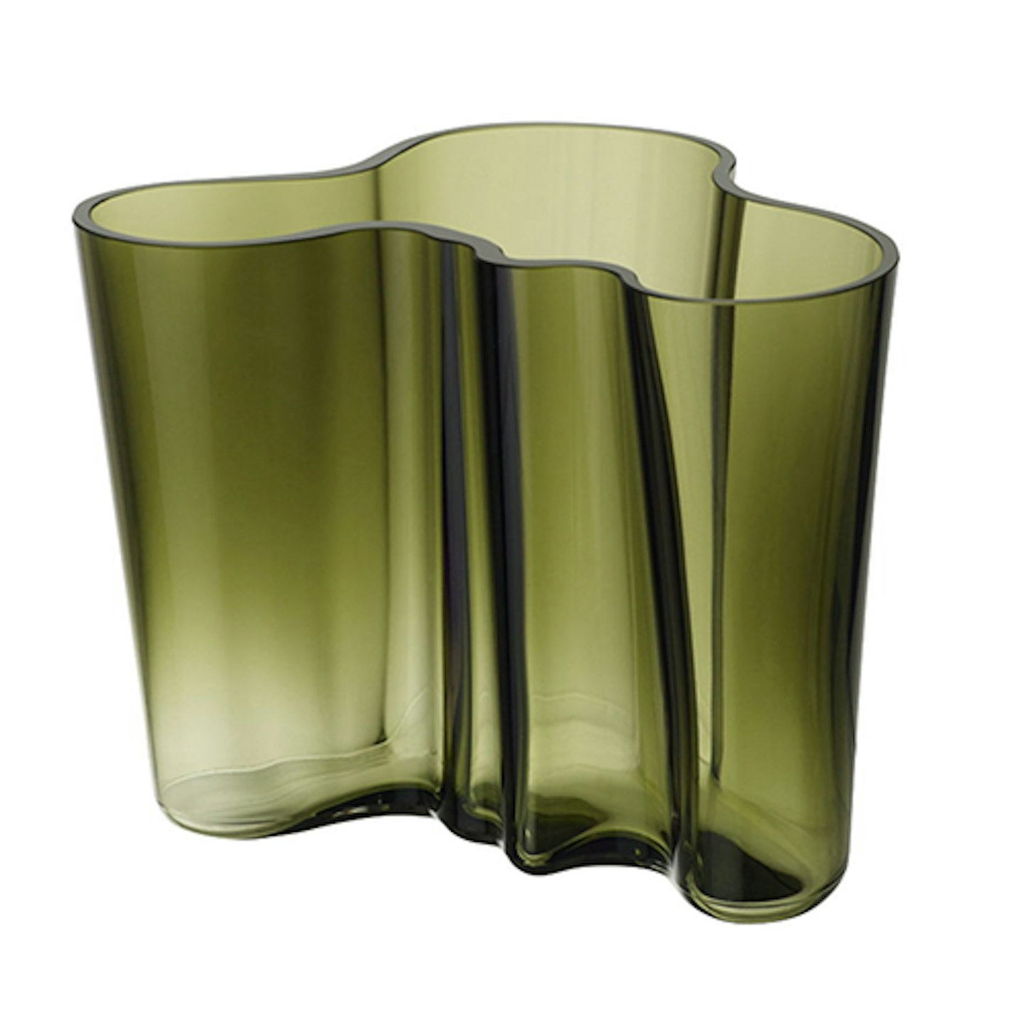 Iittala Aalto vase 160 mm, moss green