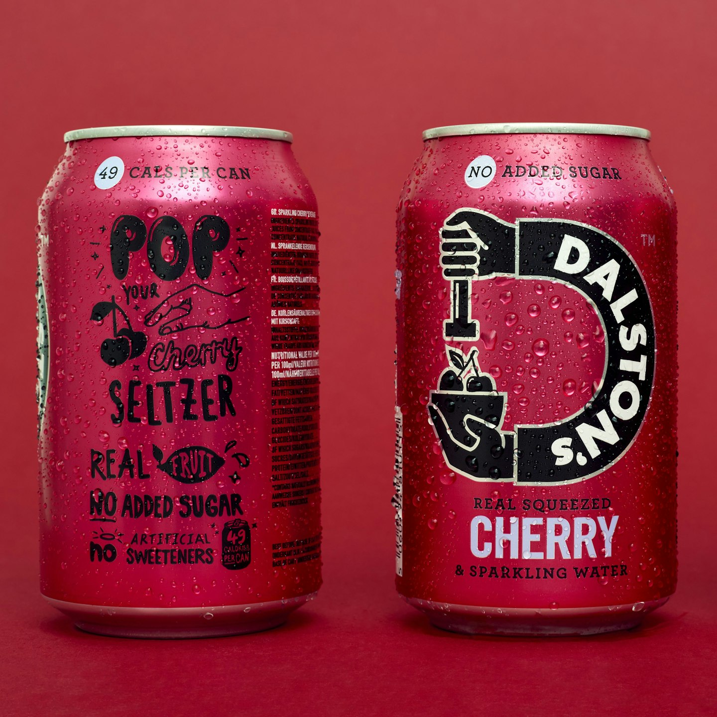 Dalston's Real Squeezed Cherry Sparkling Water