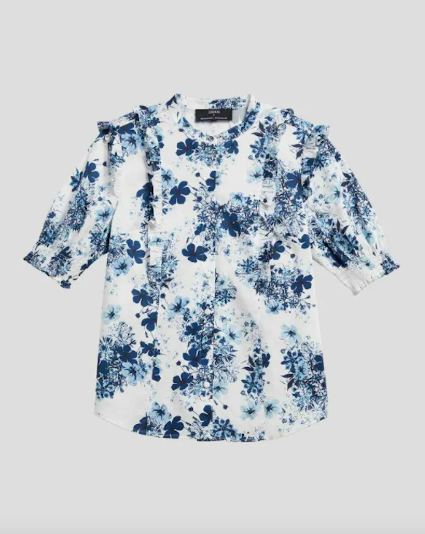 Short Sleeve Ruffle Shirt, £122.99