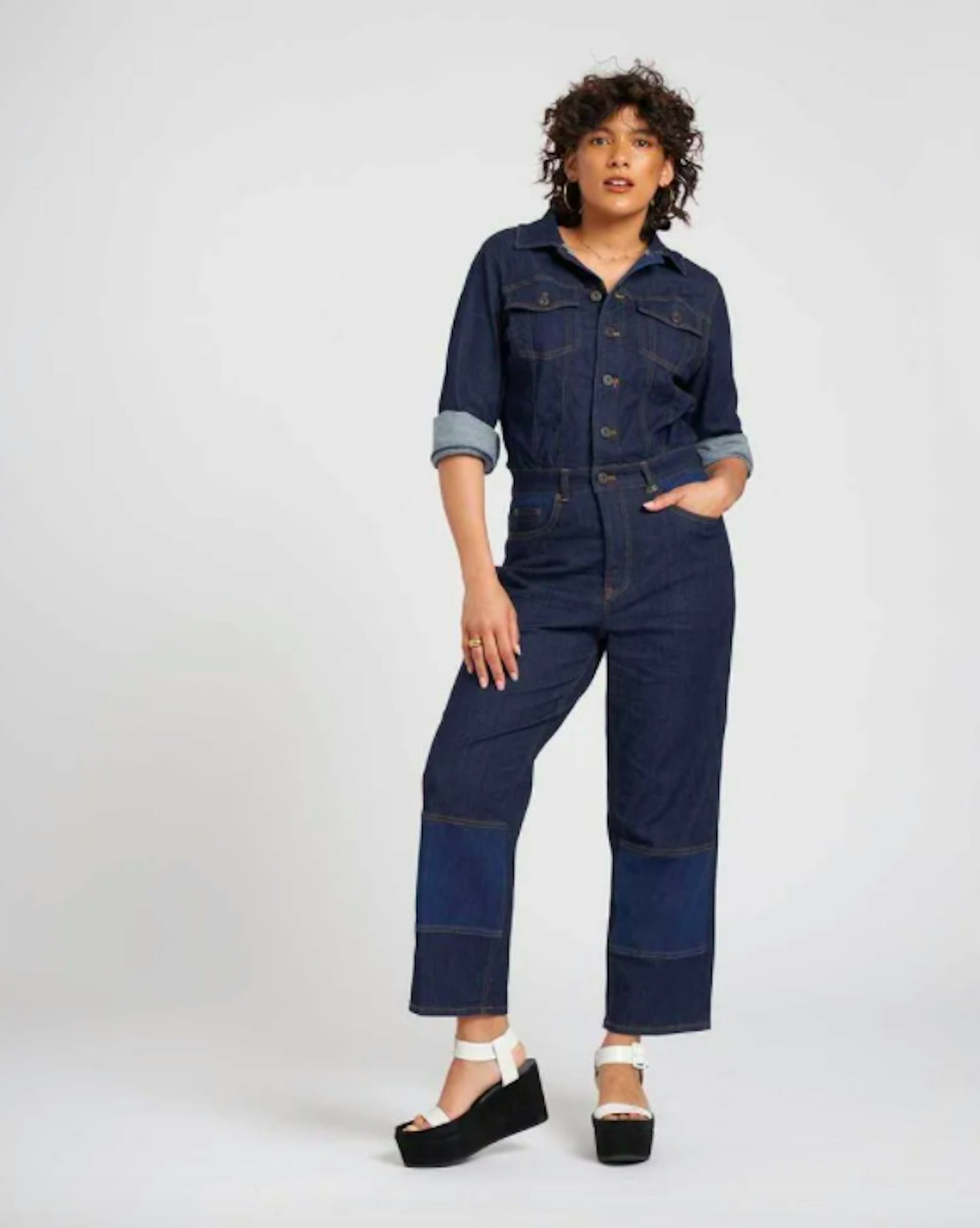 Denim Jumpsuit, £181.99