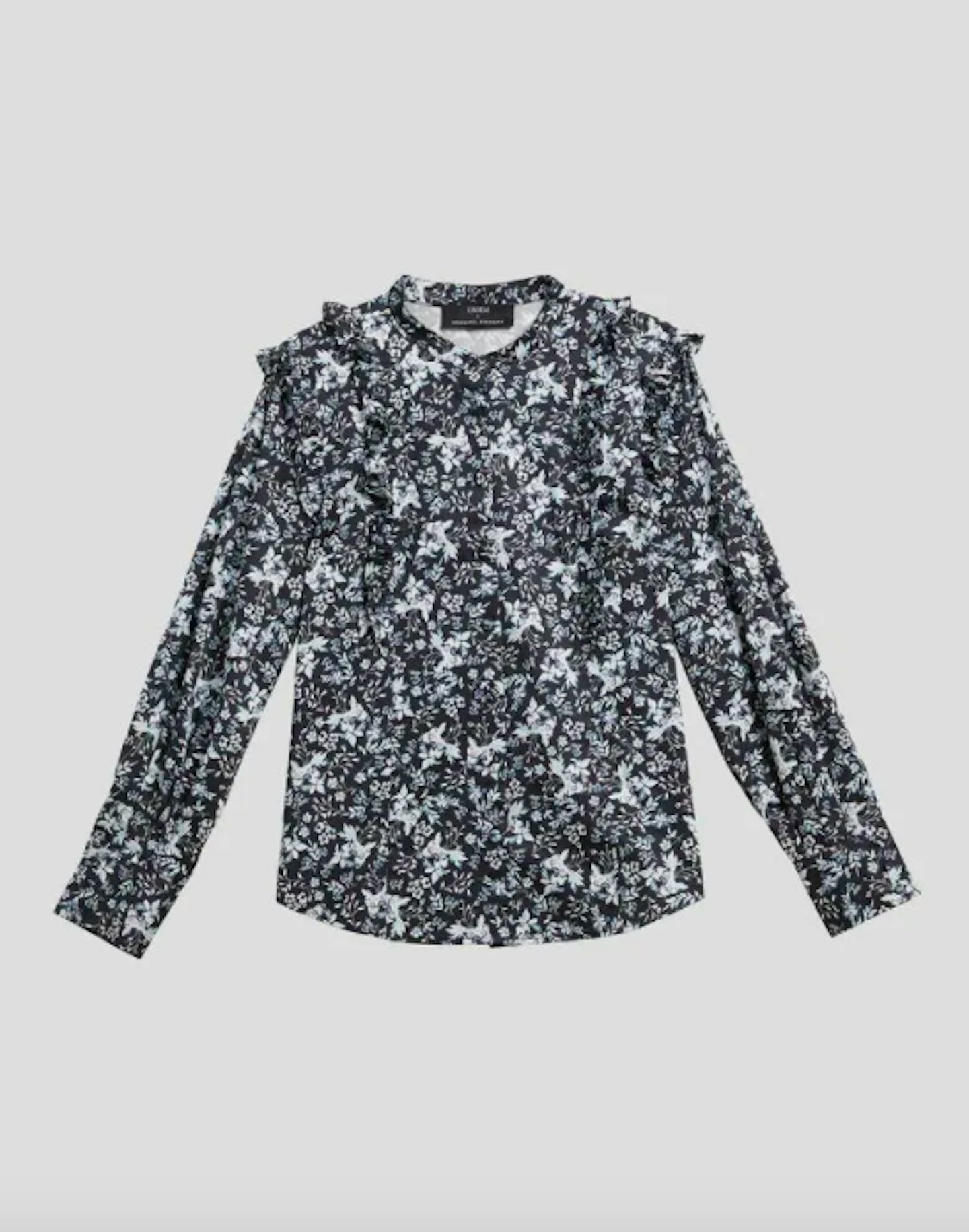 Long Sleeve Ruffle Shirt, £130.99