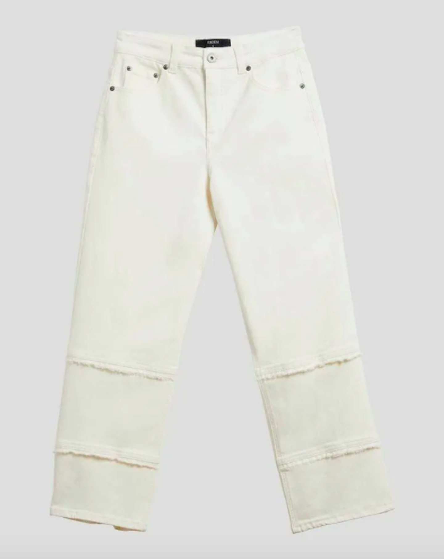 White Patchwork Jeans, £135.99