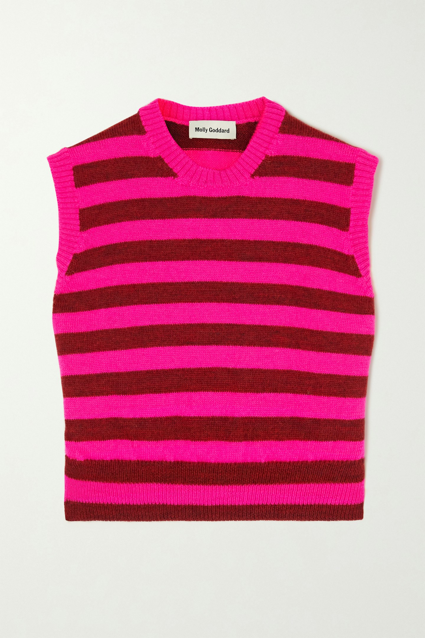 Molly Goddard, Claus Striped Wool Tank, £280