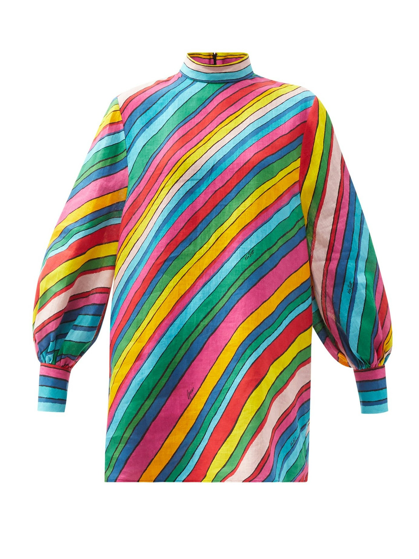 Gucci, Rainbow Print Linen Top, £850