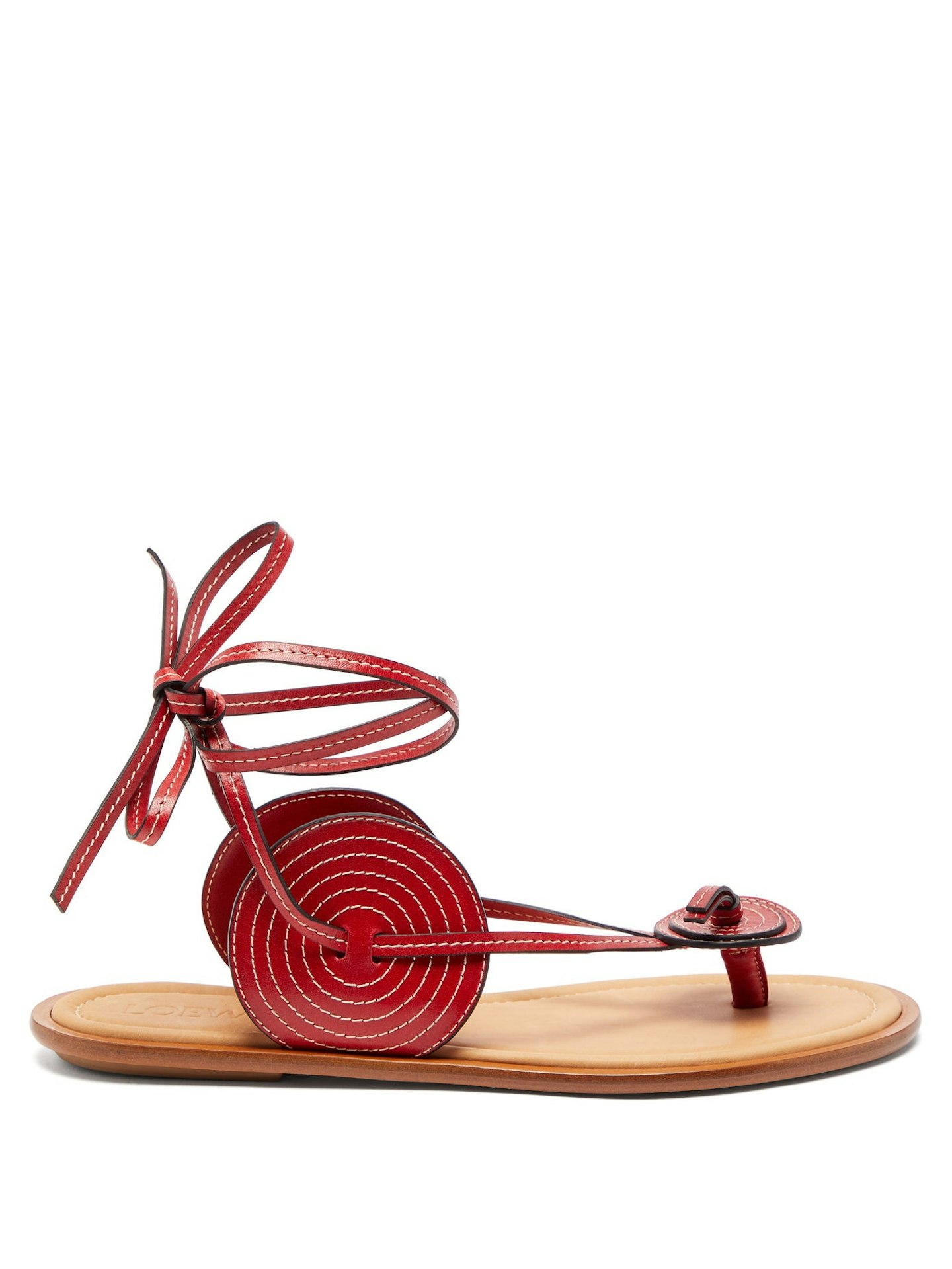 Loewe, Disc Wraparound Sandals, £450