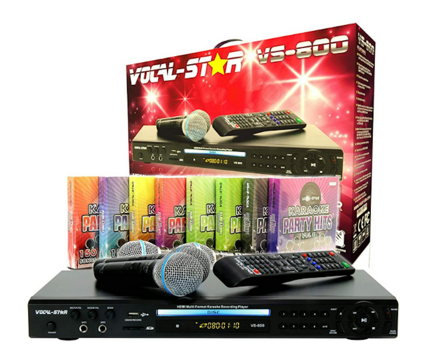 Vocal-Star Karaoke Machine With Bluetooth