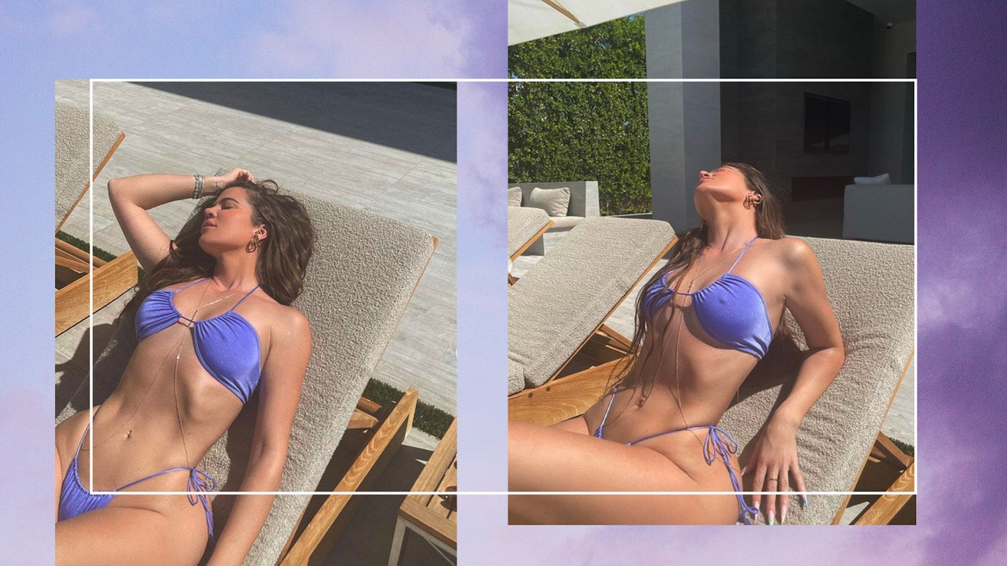klow kardashian unedited photo You Know What's Weird About Khlo Kardashian's Emotional IG Post? By the time you read
