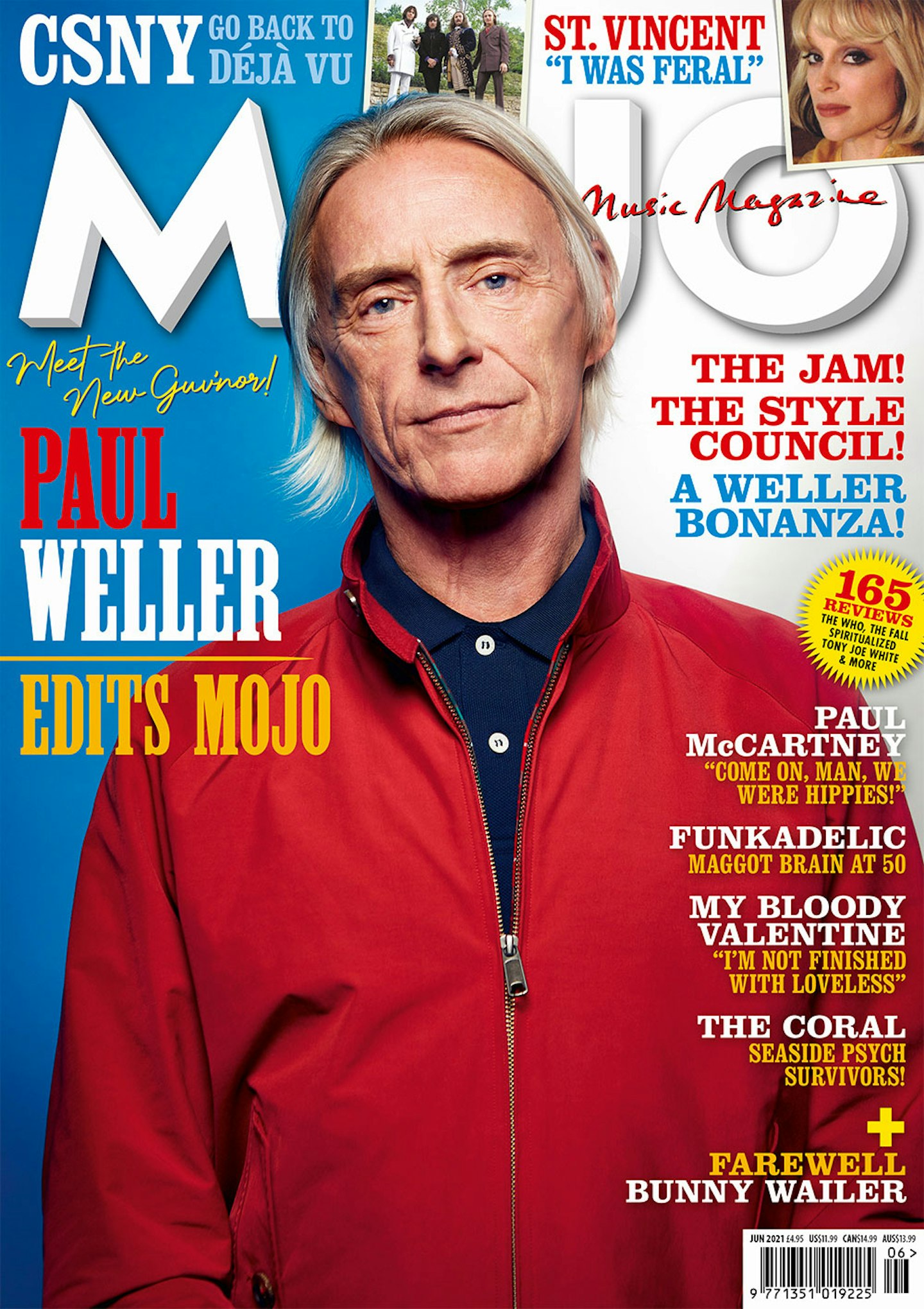 MOJO 331 – June 2021: Paul Weller Edits MOJO!