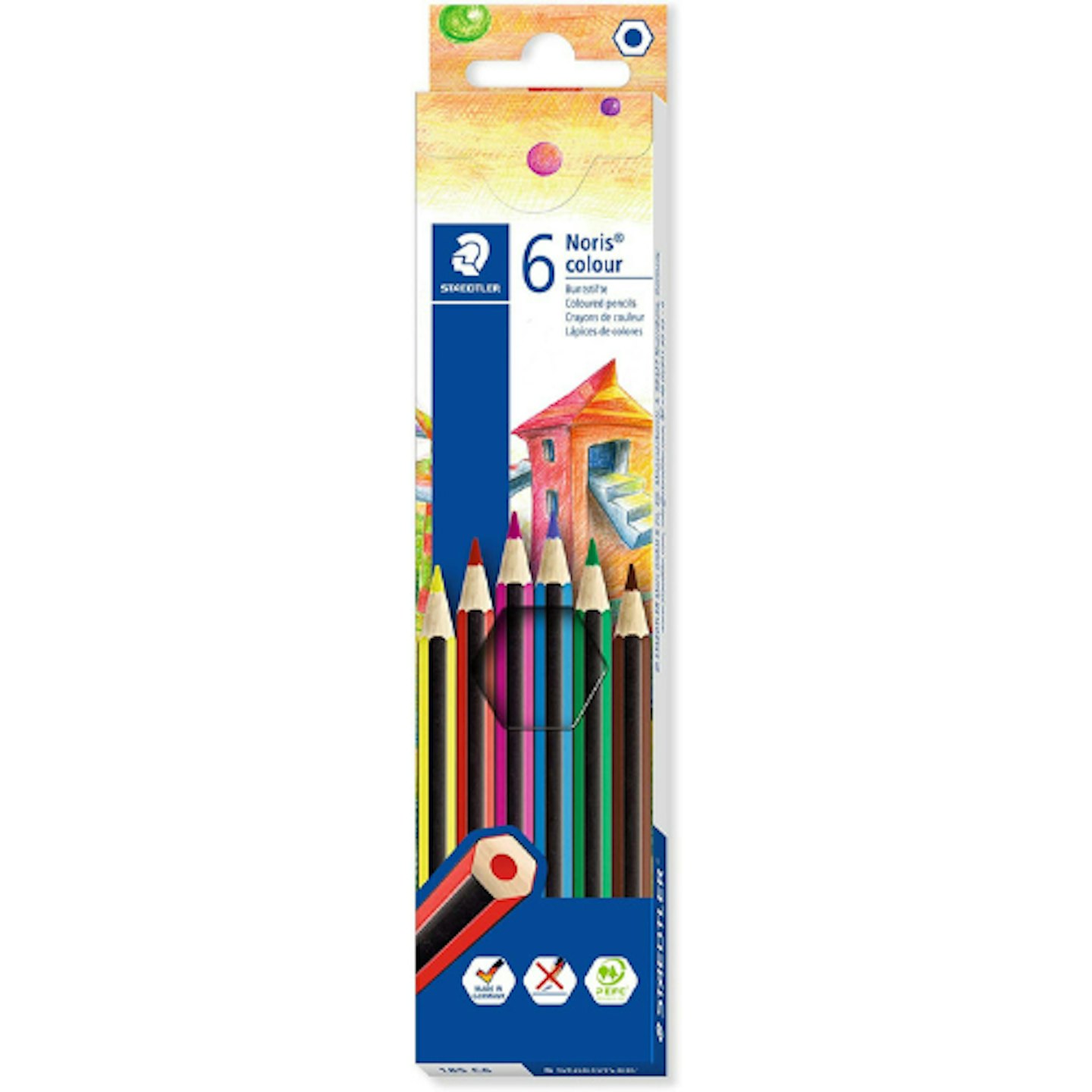 STAEDTLER Noris Colour Colouring Pencil (Pack of 6)