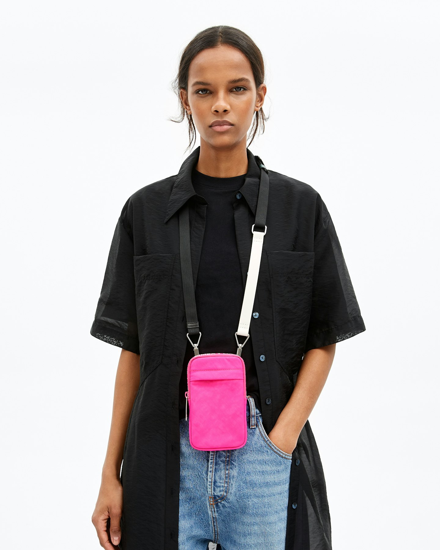 Bimba Y Lola, Neon Pink Mini Bag, £70