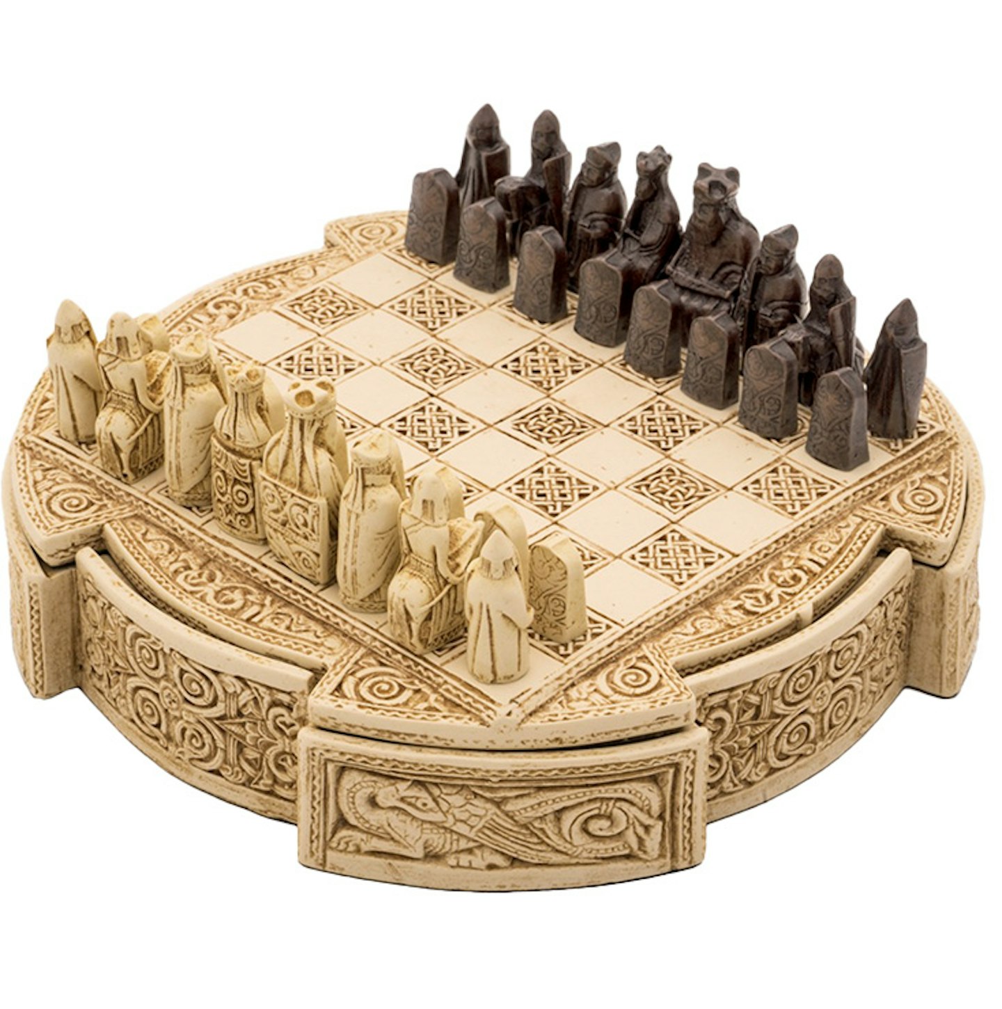 Isle Of Lewis Compact Celtic Chess