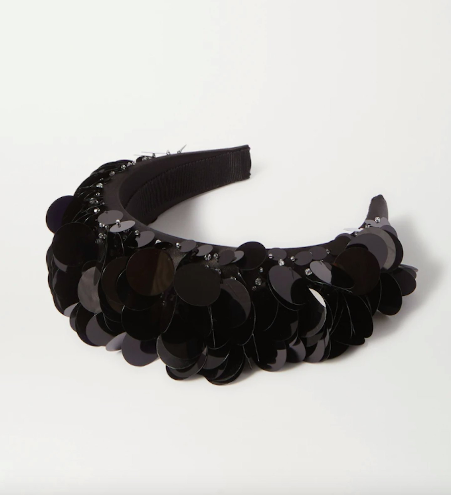 Prada, Paillette-Embellished Satin Headband, £550