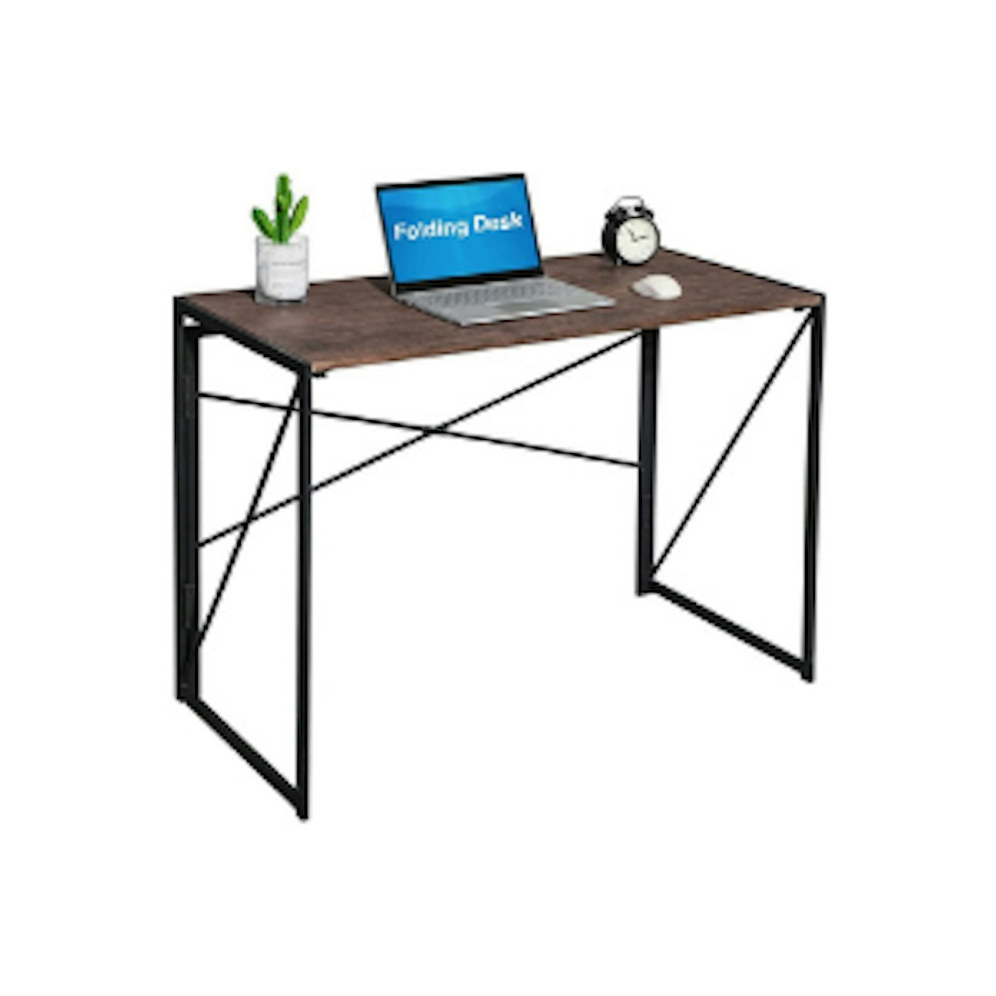 Folding Computer Desk No-Assembly