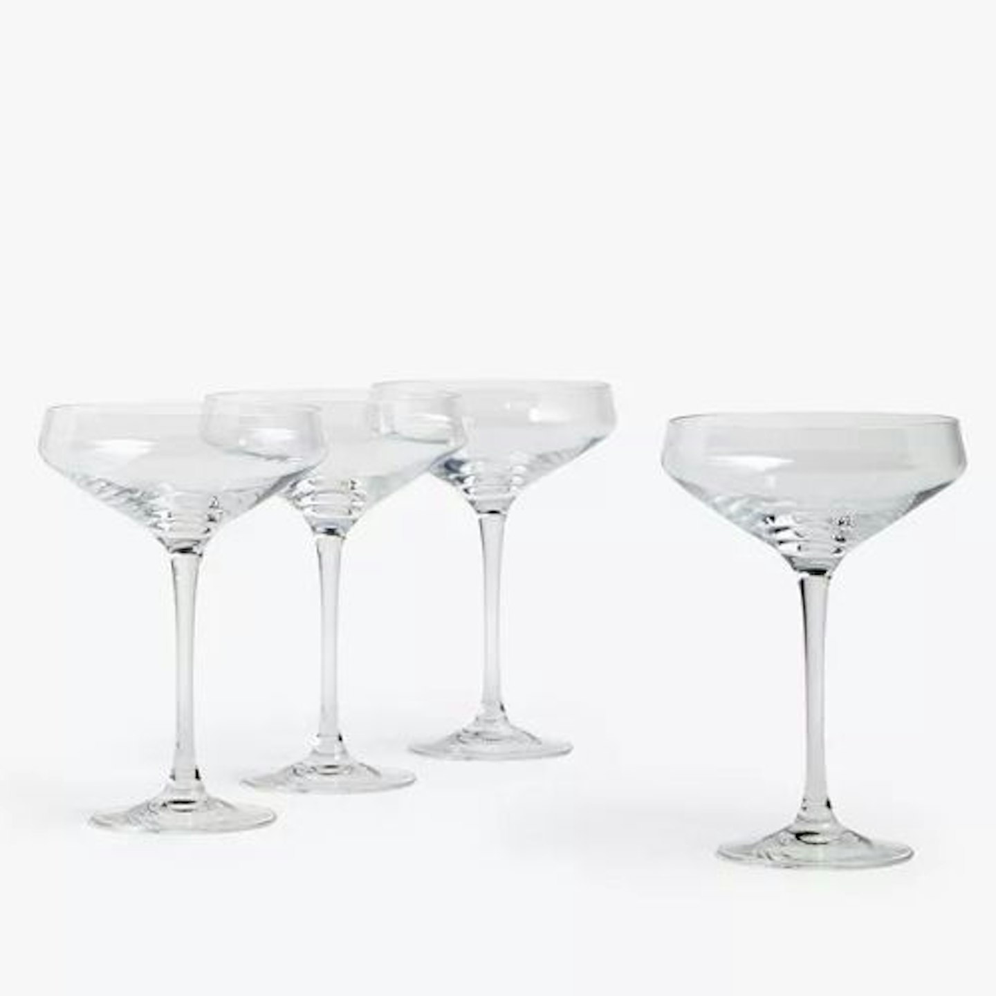 ANYDAY John Lewis & Partners Drink Cocktail Coupe Glasses