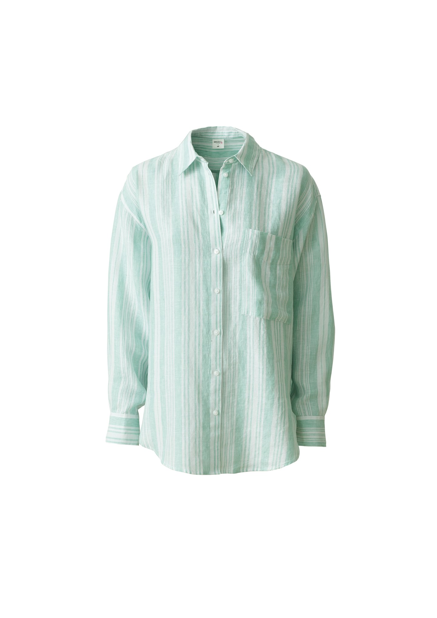 Lemlem x H&M, Striped Green Shirt