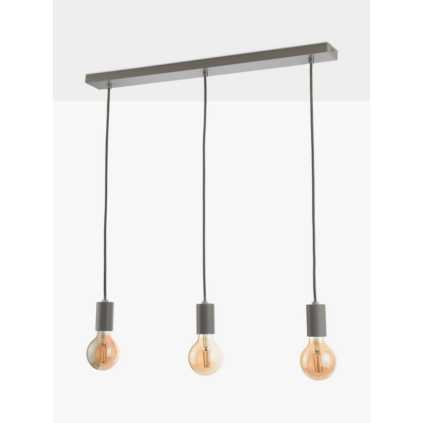 ANYDAY John Lewis & Partners Spoke 3 Pendant Diner Ceiling Light
