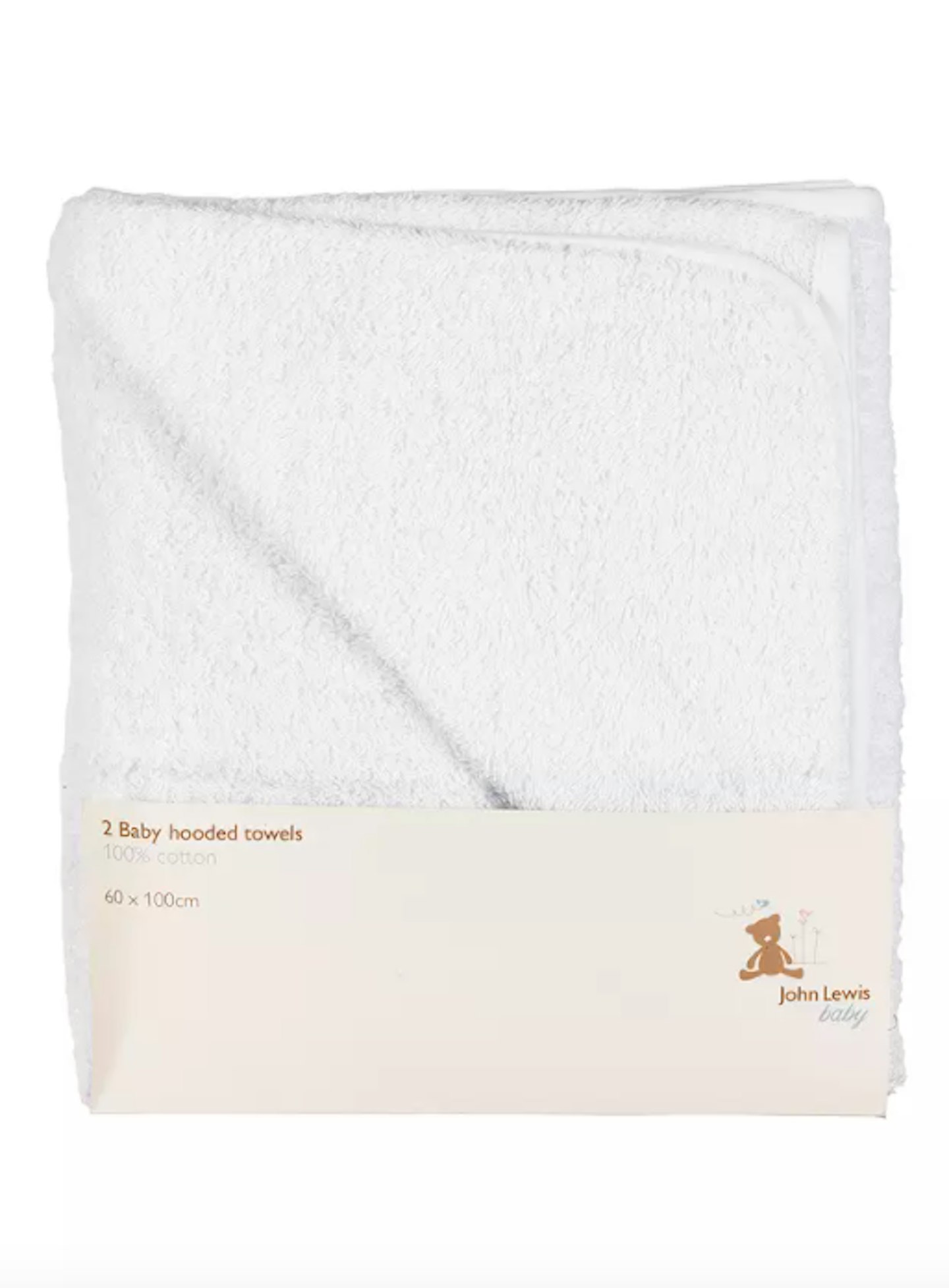 Pack of 2 Hooded Towels, £12