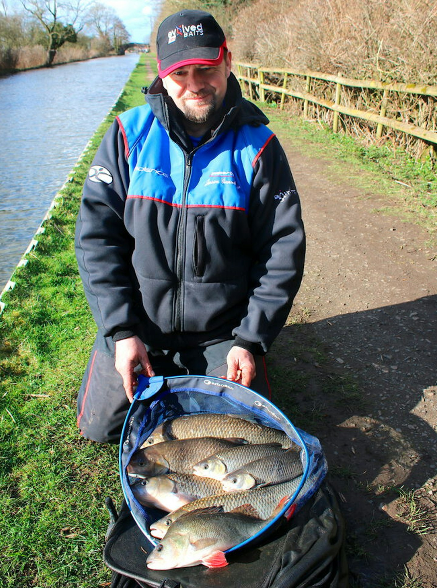 Use these tips and catch a net of big canal fish like these 