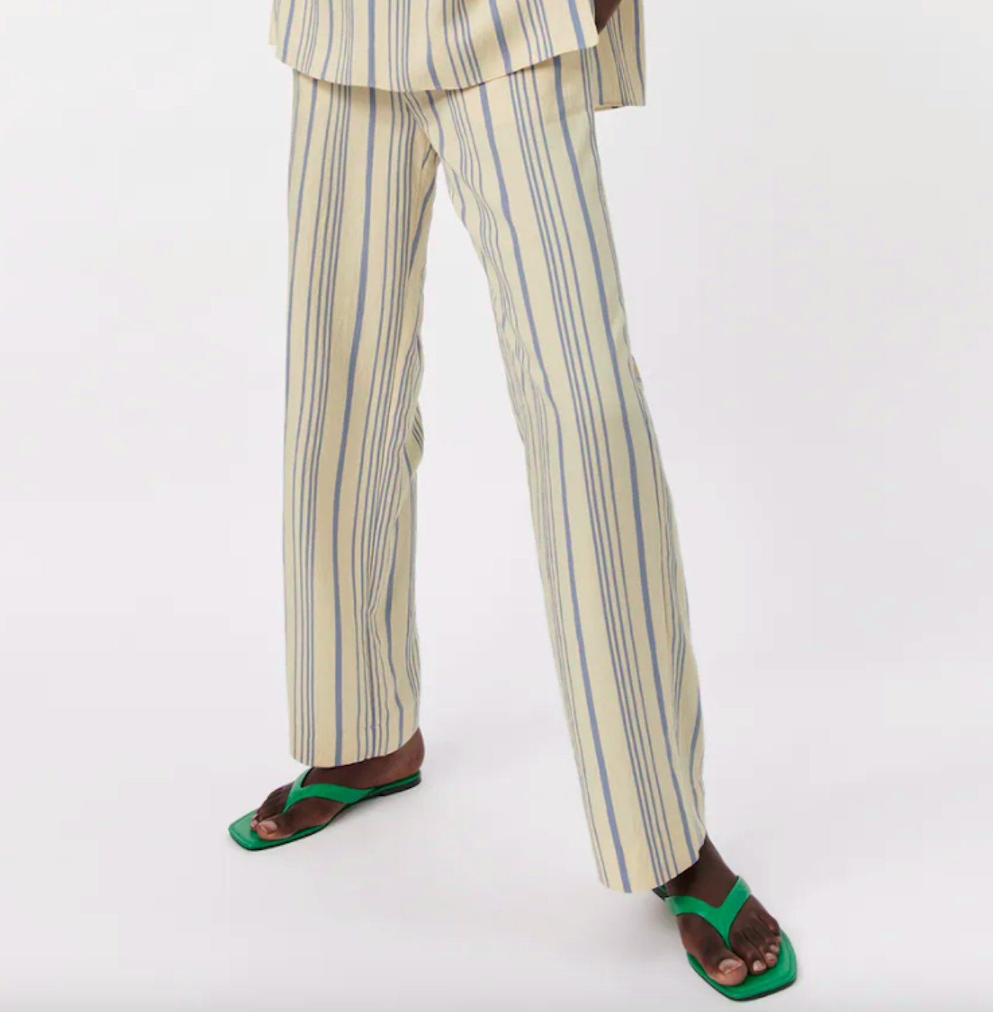Zara, Flowing Striped Trousers, £29.99
