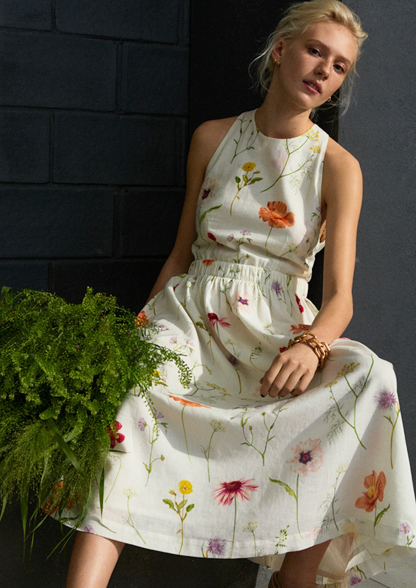 hm wildflower collection floral dress